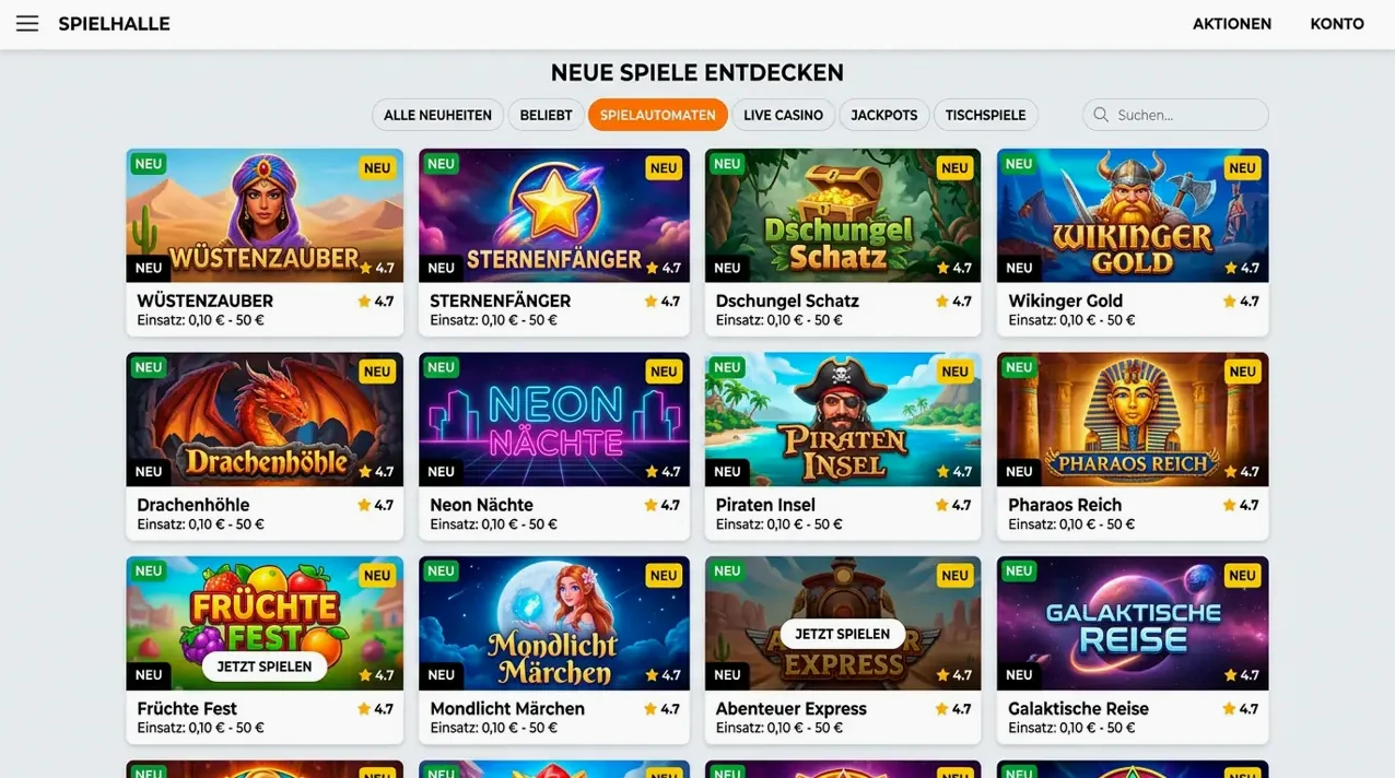 Neuerscheinungen bei Spinogambino